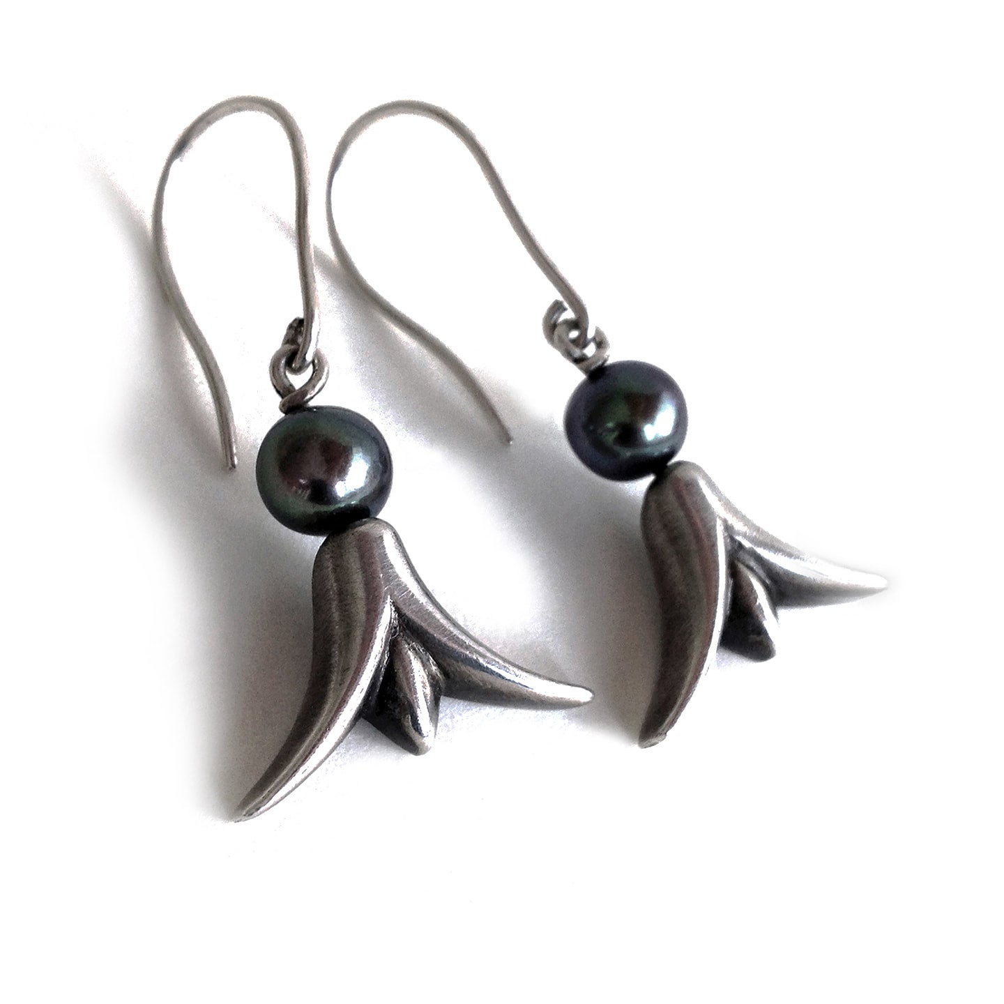 Lotus earrings silver outlet